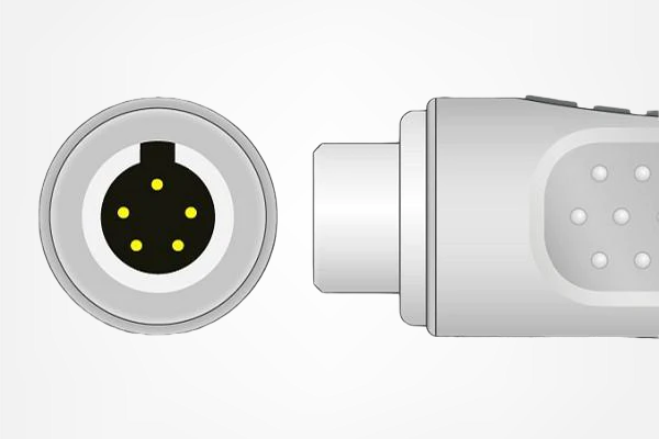 Cable ECG de una pieza compatible Spacelabs